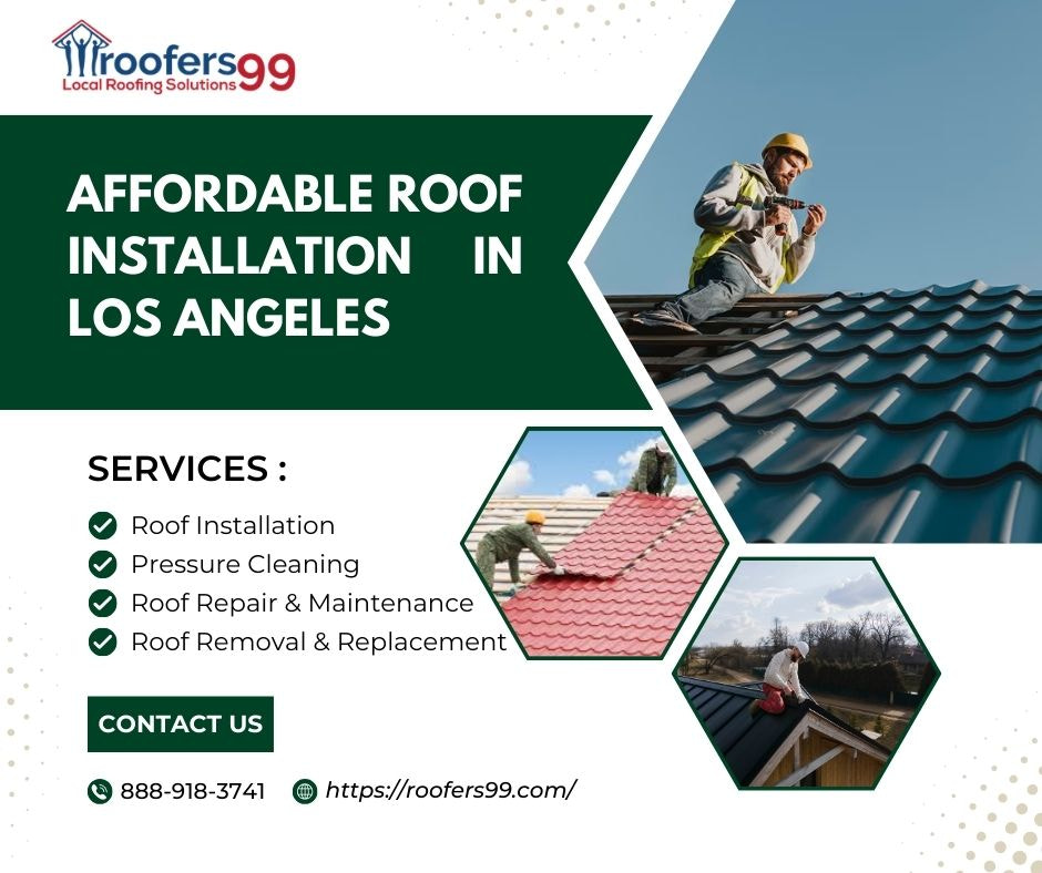 Affordable Roof Installation in Los Angeles