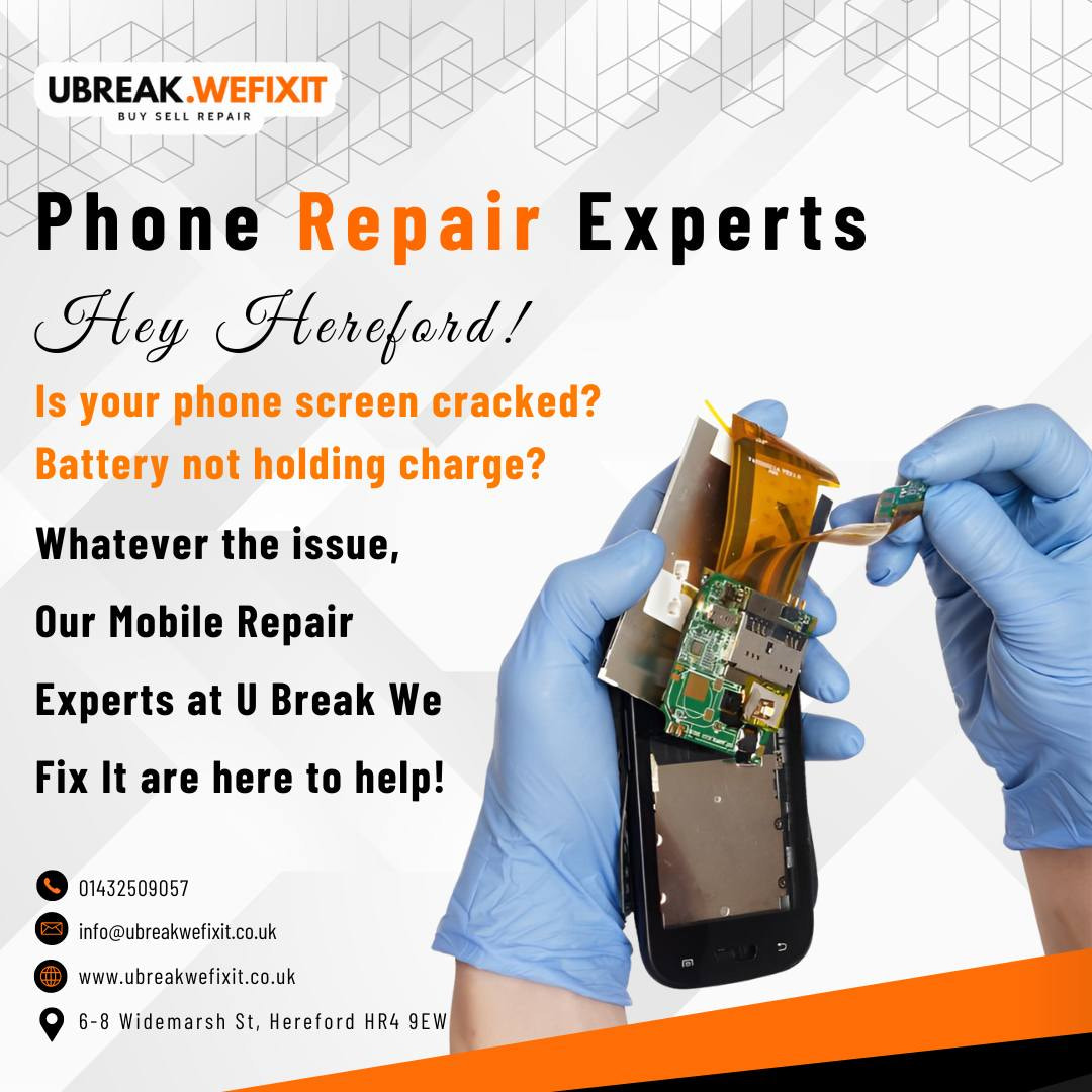 U BREAK WE FIX IT