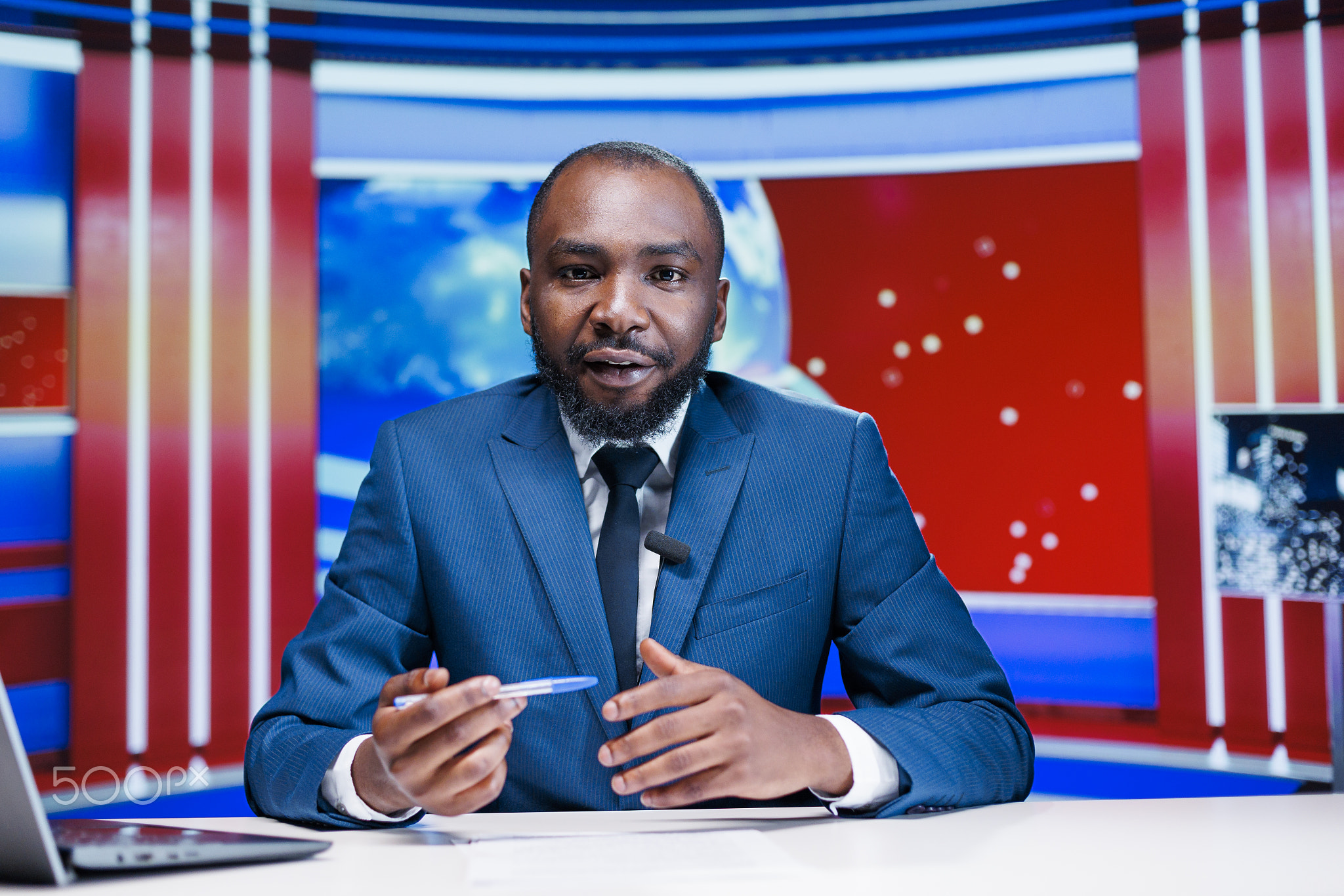 Reporter transmissing information live