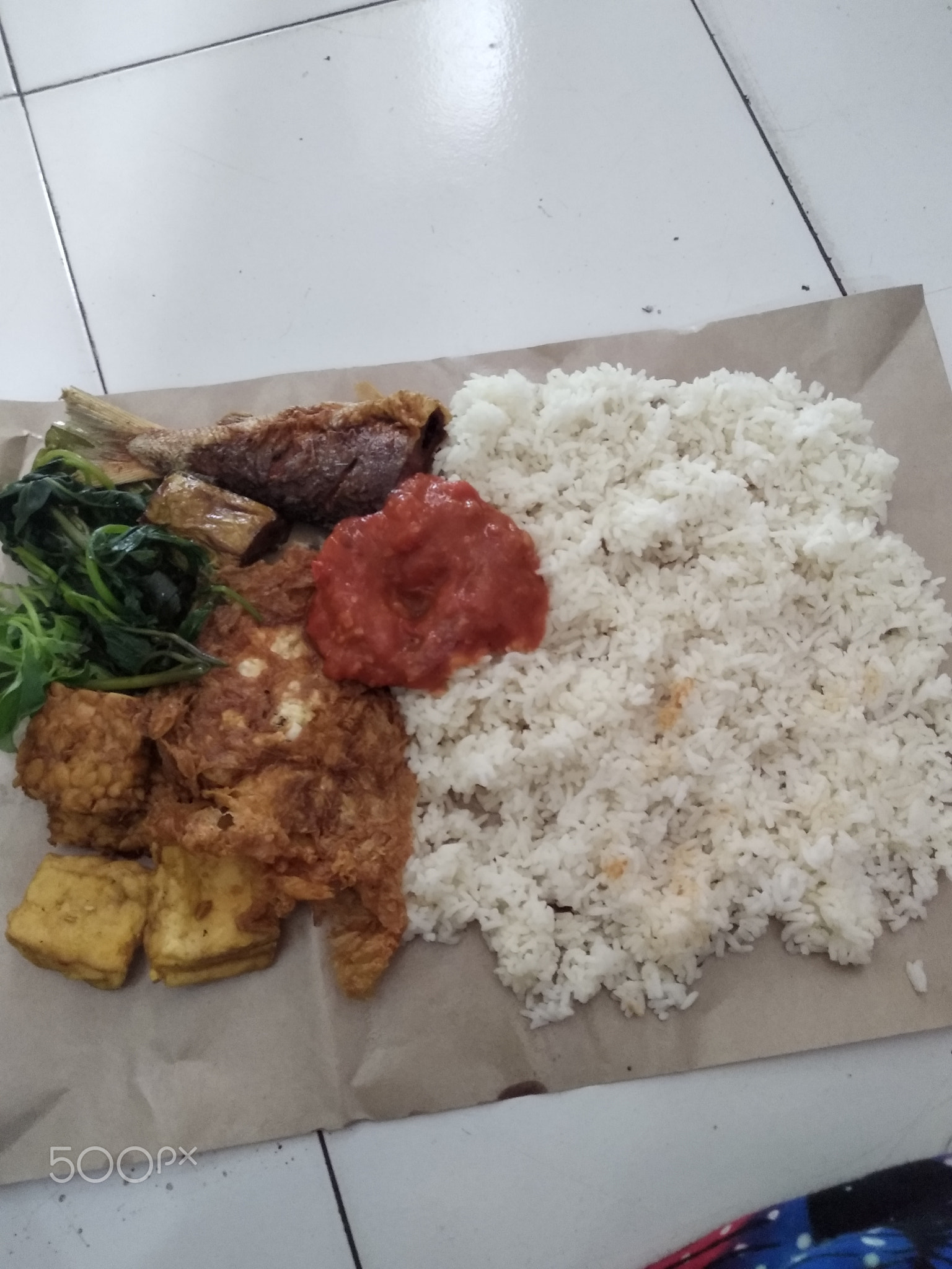 Indonesian staple food