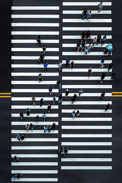 Crosswalk by Yongseok Chun on 500px.com