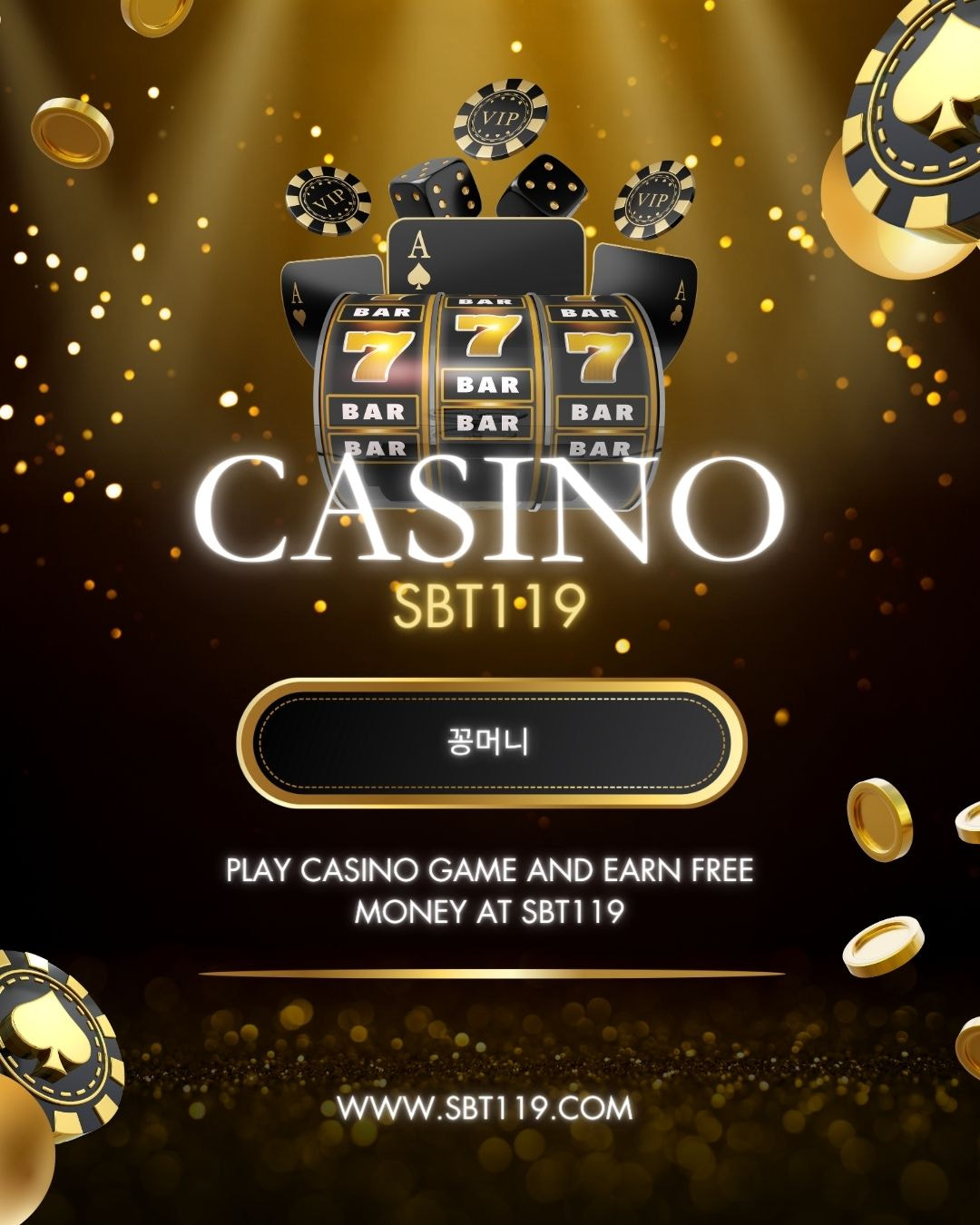 Play Casino Games and Earn Free Money at Sbt119