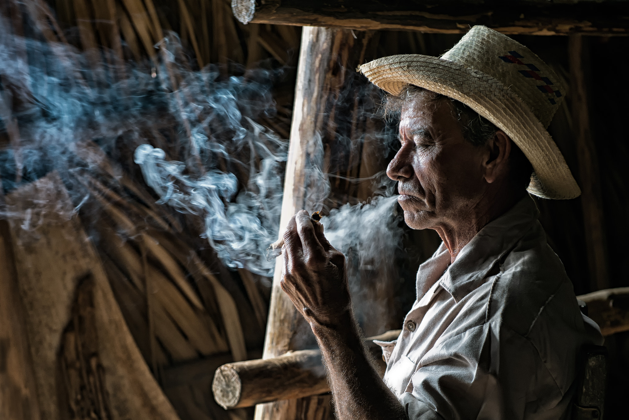 Tobacco Farmer Vinales Cuba