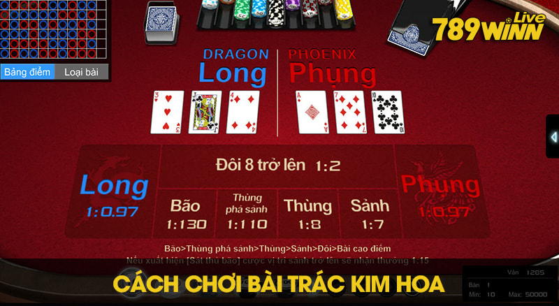 Cách Chơi Bài Trác Kim Hoa Thắng Lớn Như Cao Thủ 789Win