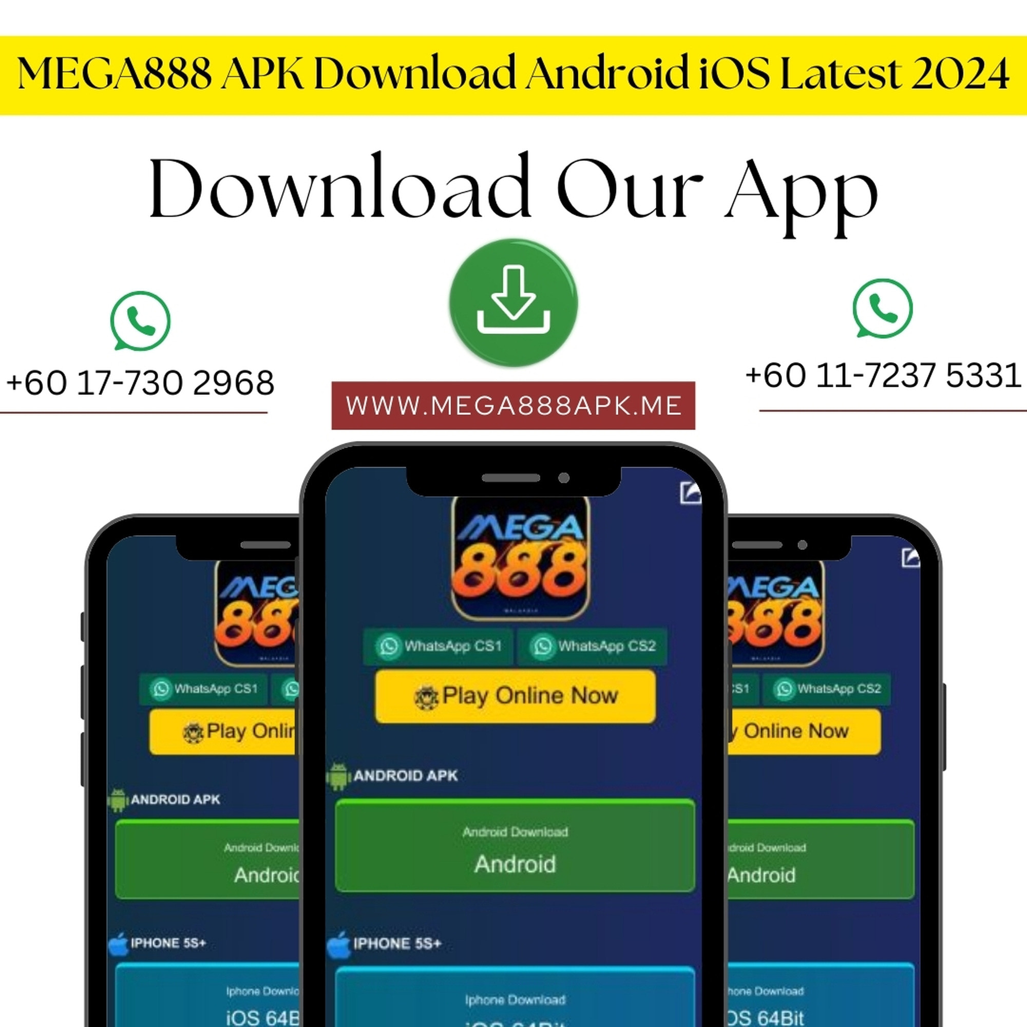 MEGA888 APK Download for Android iOS Latest 2024