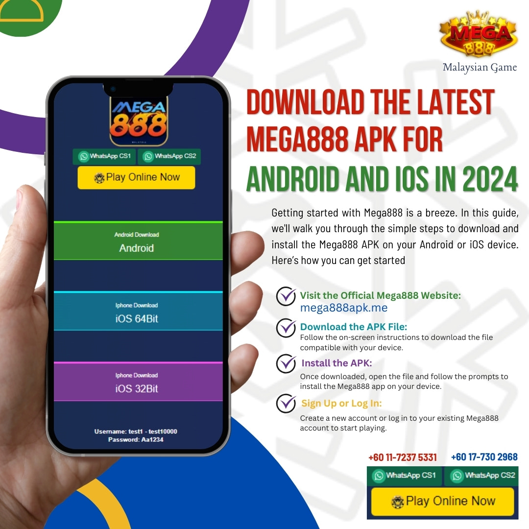 Download the Latest MEGA888 APK for Android and iOS in 2024