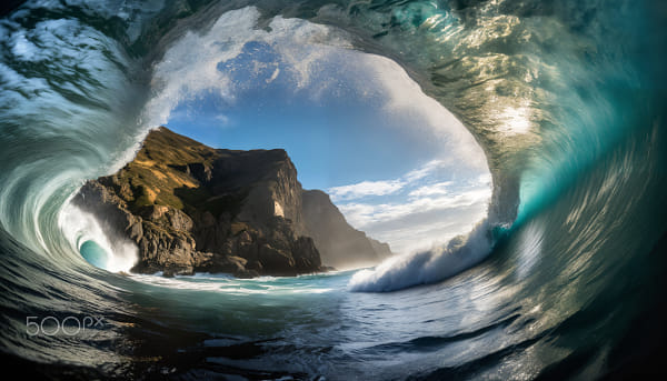 Giant wave by Jesus Rueda on 500px.com