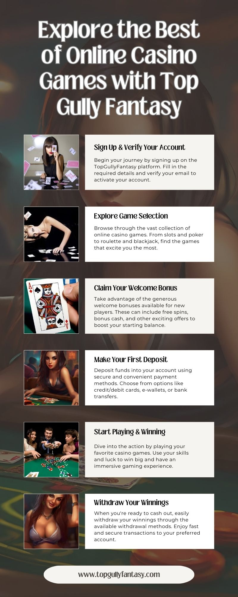 Explore the Best of Online Casino Games with Top Gully Fantasy