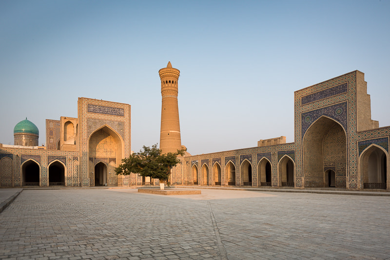 Kalon Mosque courtyard in Bukhara, Uzbekistan by Damon Lynch on 500px.com