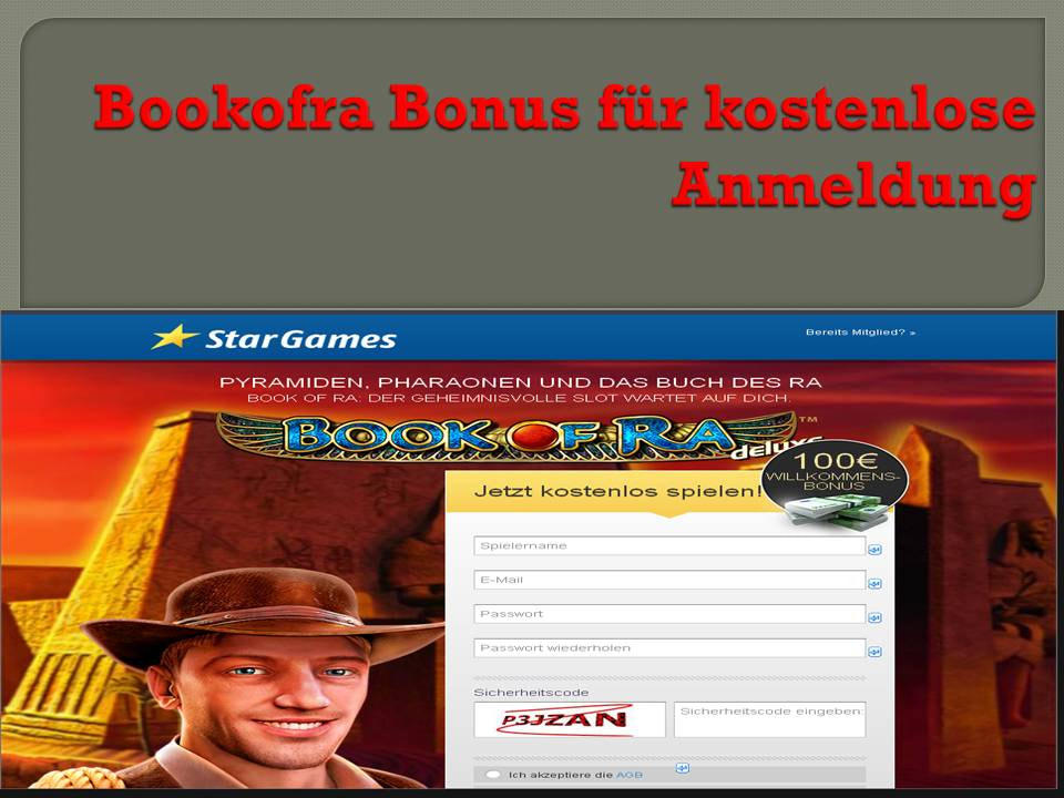 anmeldung bonus geld bookofra