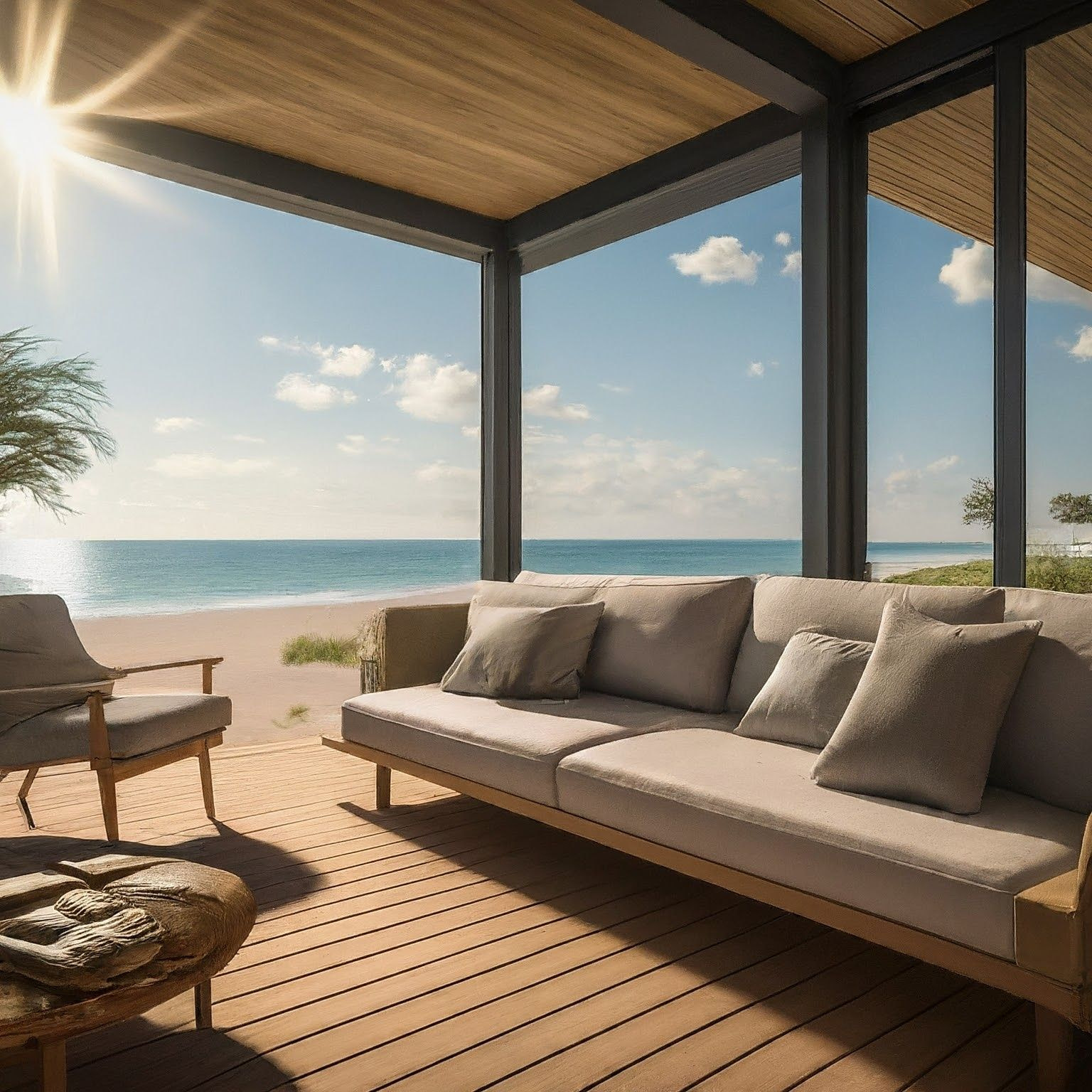 Minimalist Beach House
