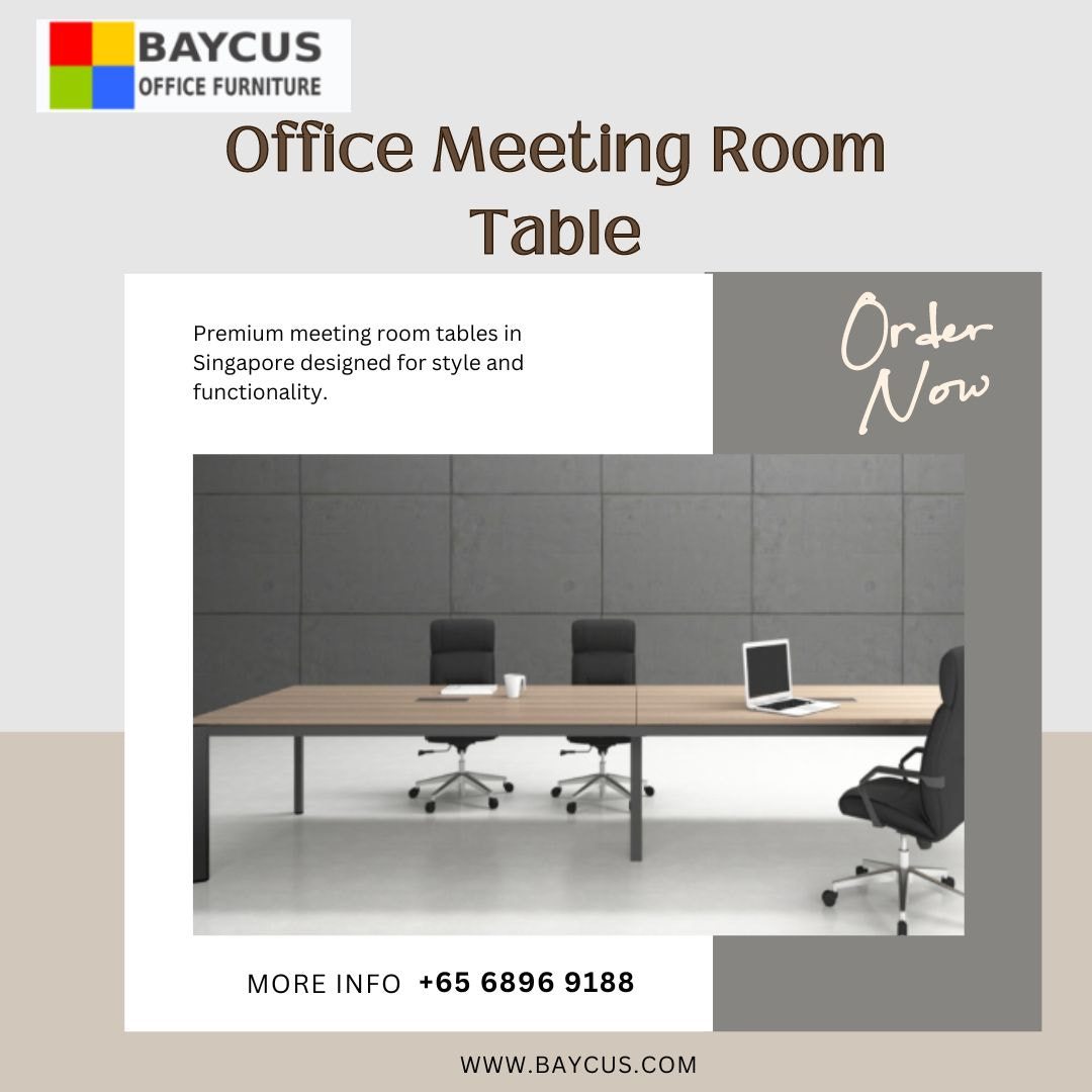 Top-quality Meeting Room Tables at BAYCUS PTE LTD