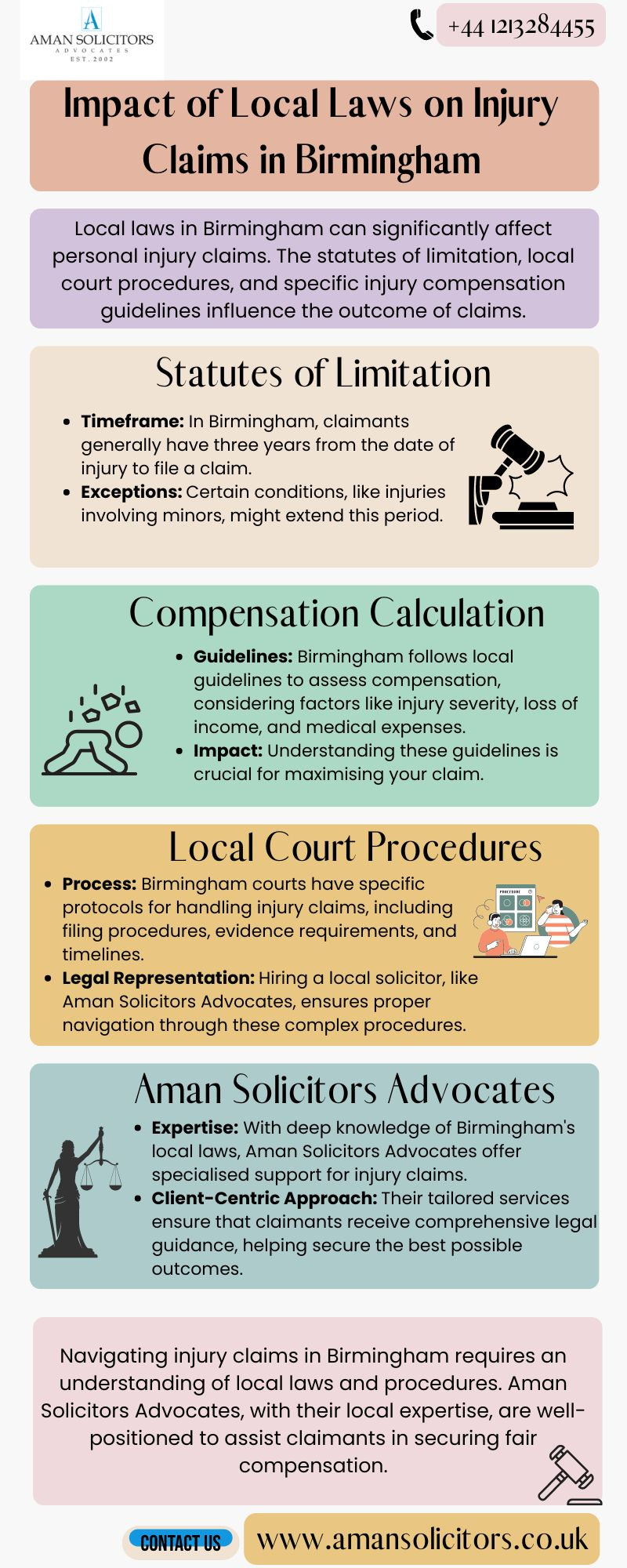 Impact of Local Laws on Injury Claims in Birmingham