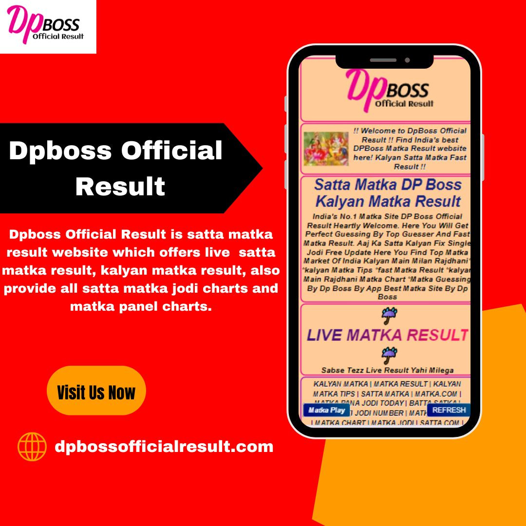 dpboss official result | dpboss live result