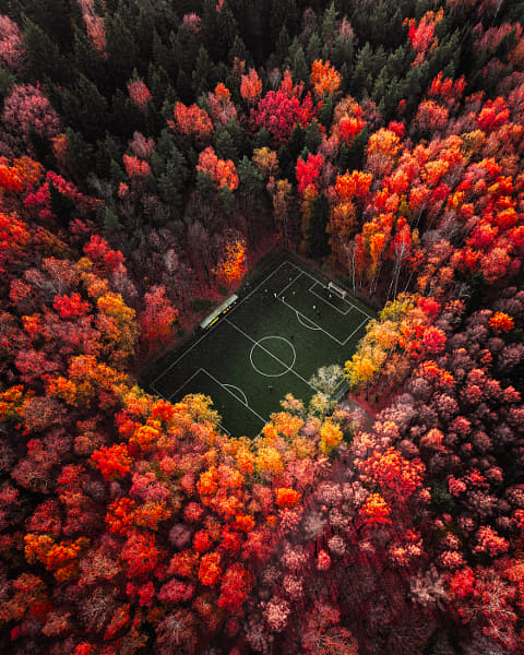 Balling during the fall by Vitaly Tyuk on 500px.com