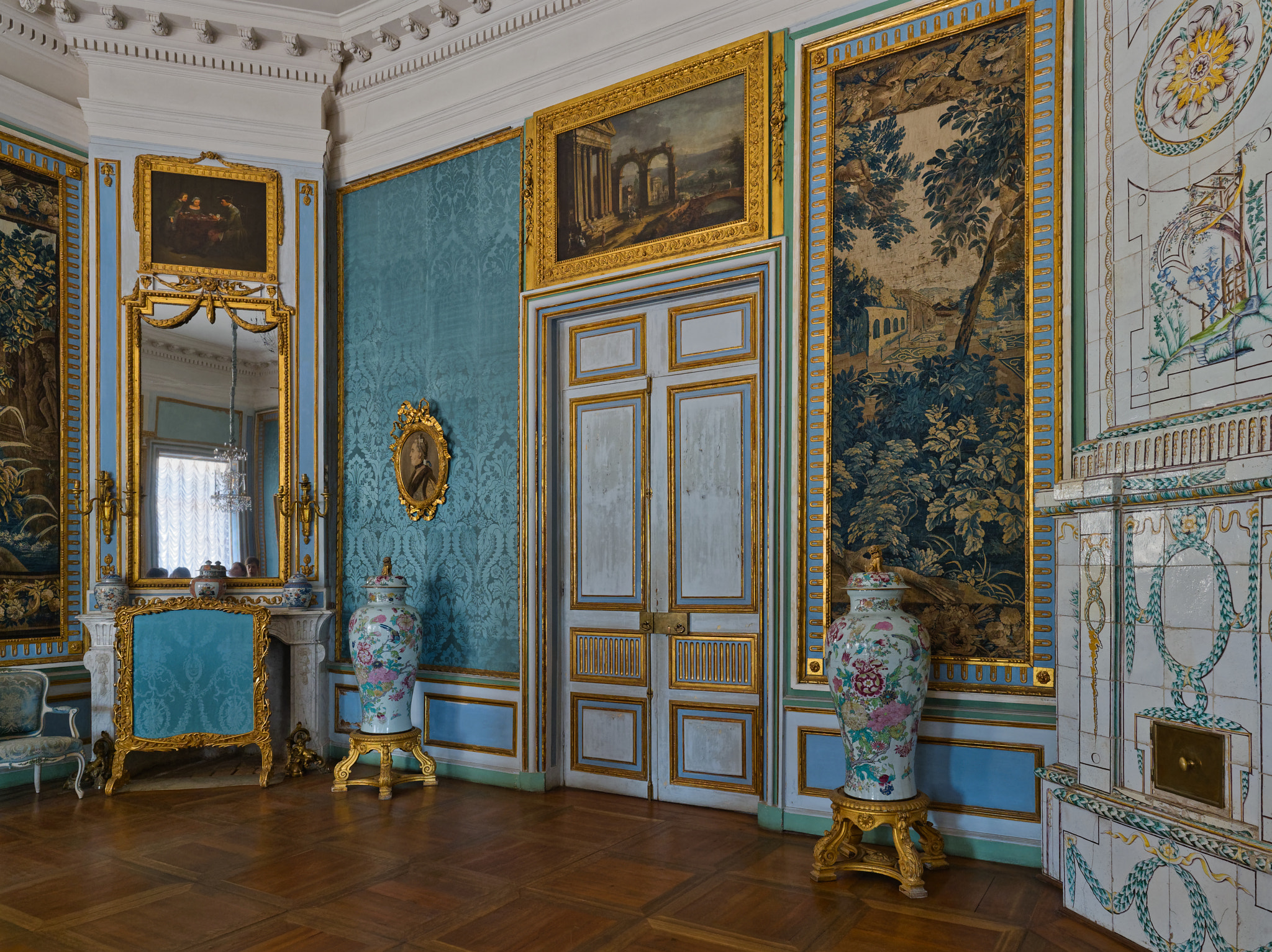 Moscow. Kuskovo Estate. Palace (interior)