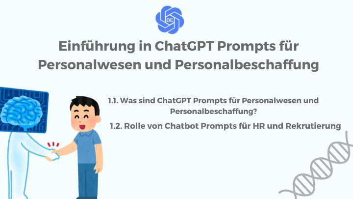 ChatGPT Prompts für Personalwesen und Personalbeschaffung