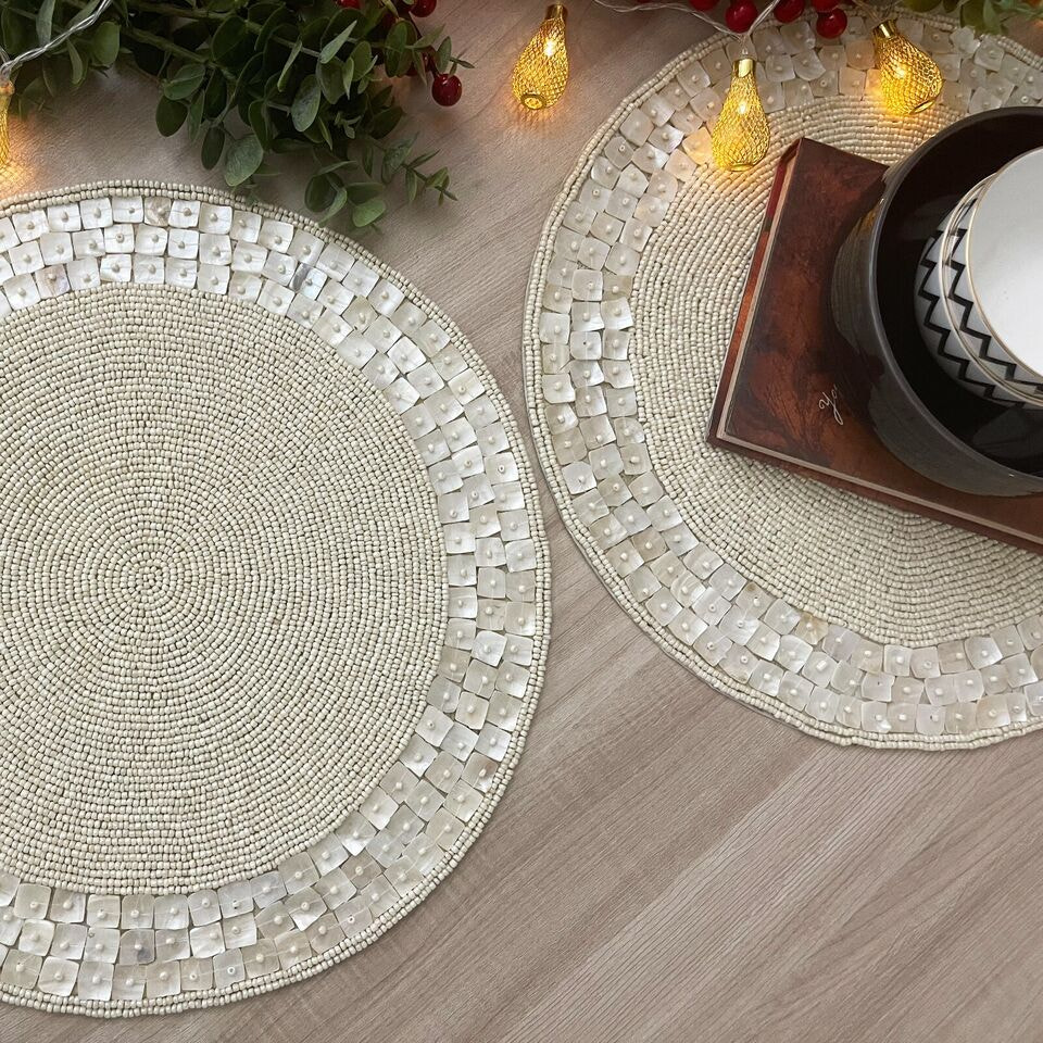 Handmade Round Table Mats for Dining Table at The Flying Tree