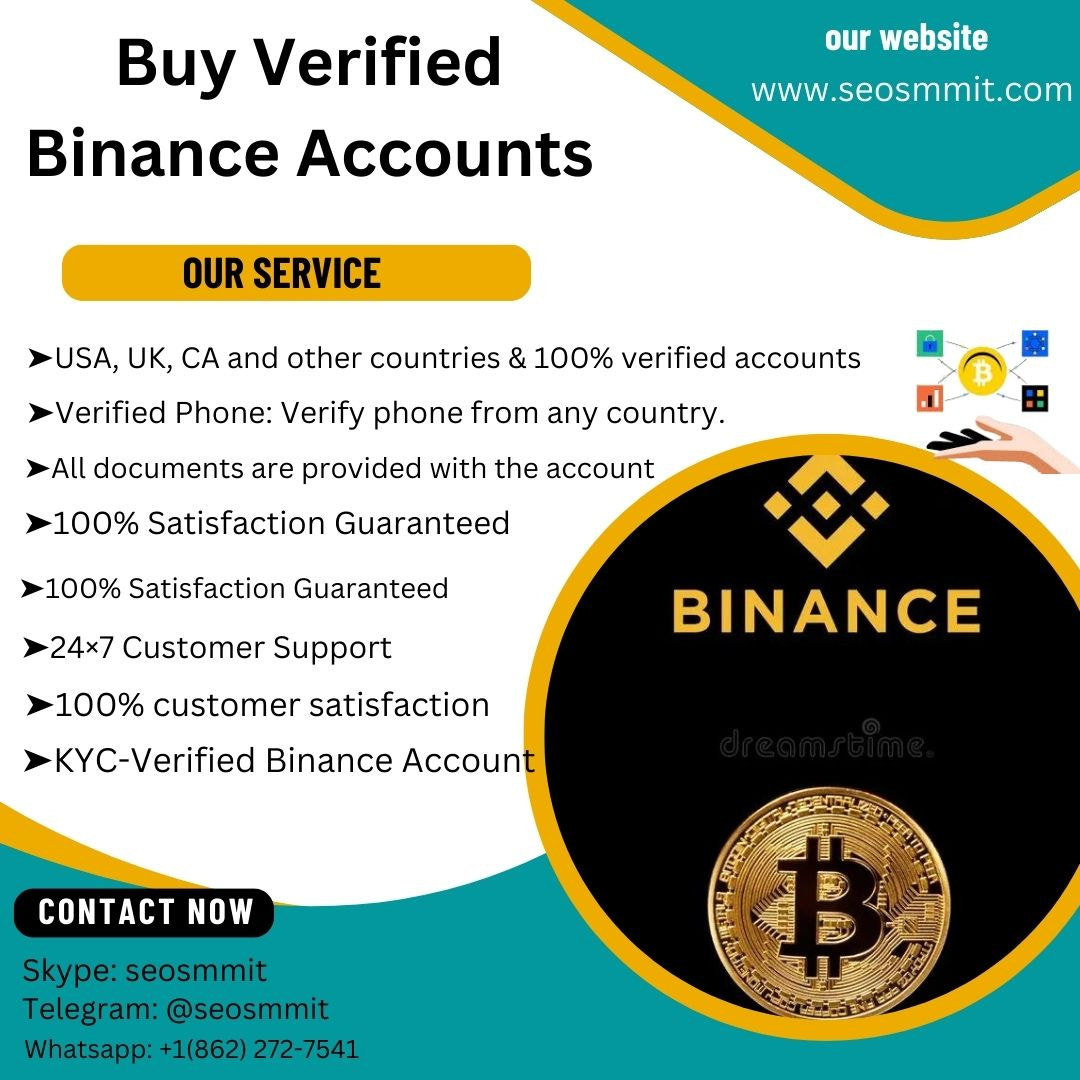 Buy Verified Binance Account-Best Cryptocurrency Trading