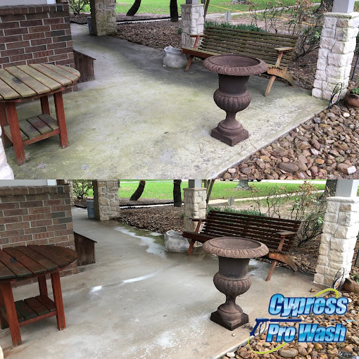 pressure washing