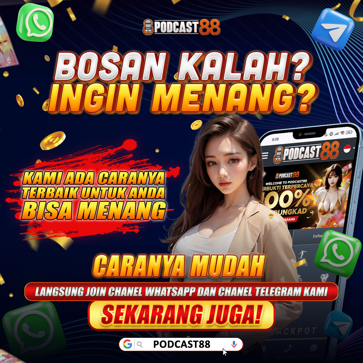 PODCAST88 Daftar & Login Slot