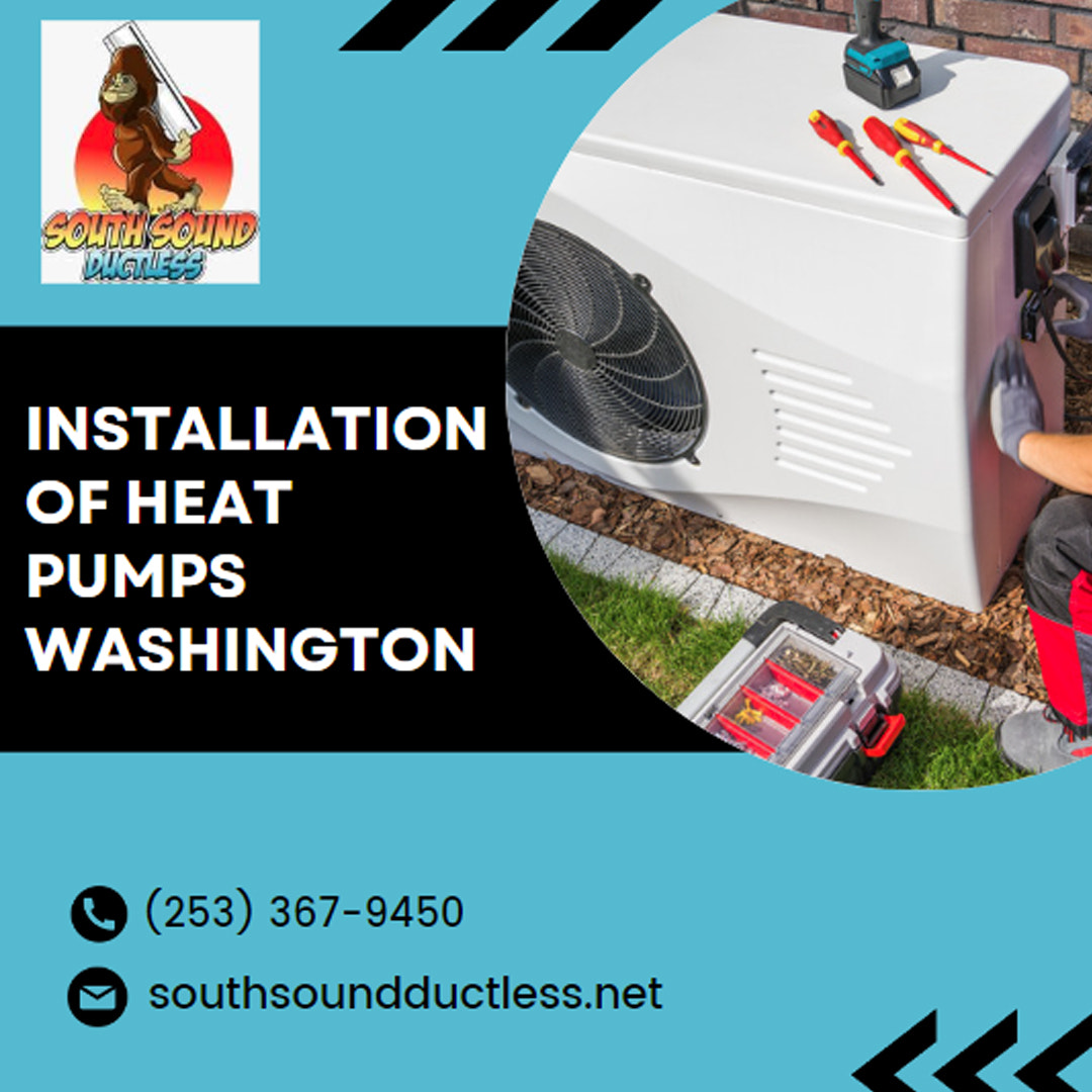 Installation of heat pumps Washington