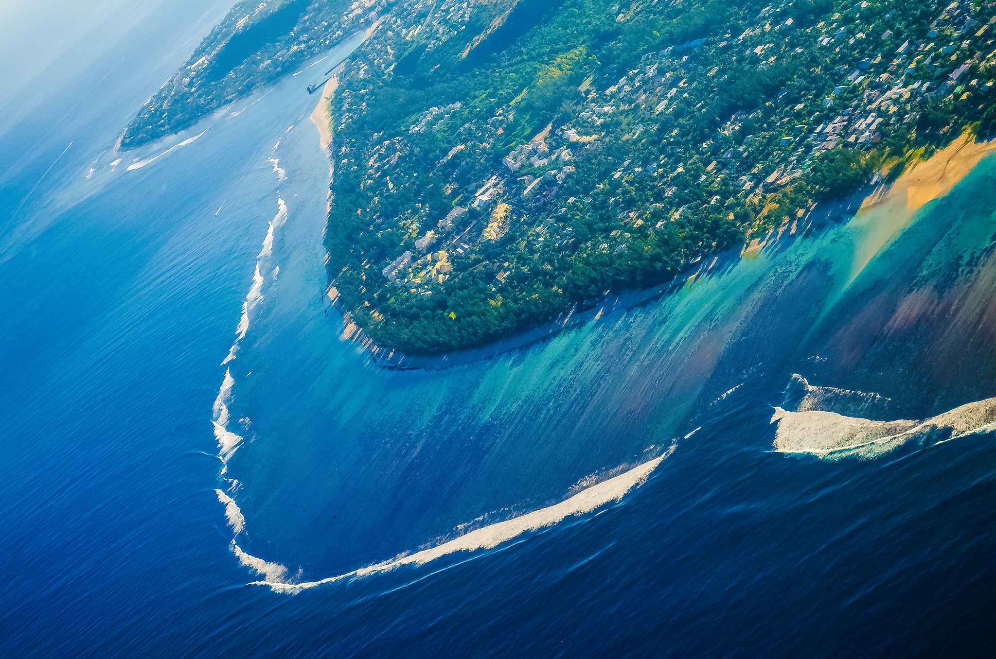 Lagoon from the sky