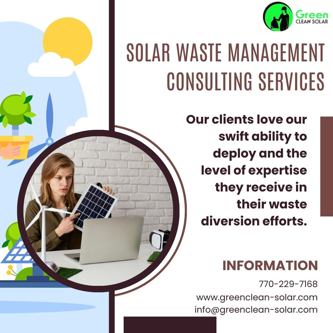 Sustainable Solar: Waste Management Solutions