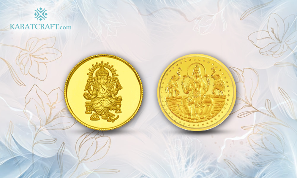 Shop 1gm Gold Coins Online from Karatcraft