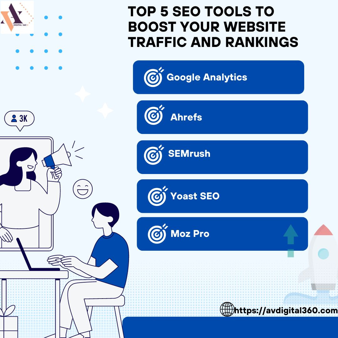 Top 5 SEO Tools to Boost Your Website Traffic and Rankings - 1