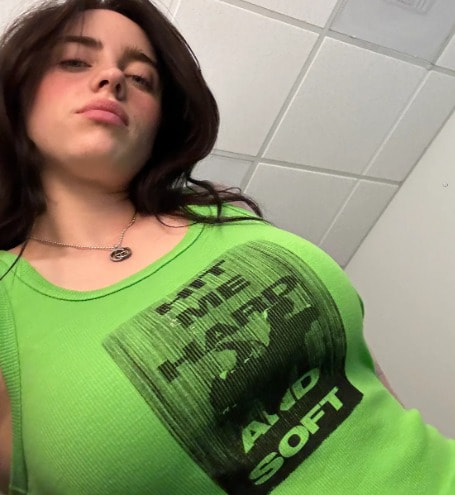 Purchase Billie Eilish merchandise (hoodies and t-shirts) right now.