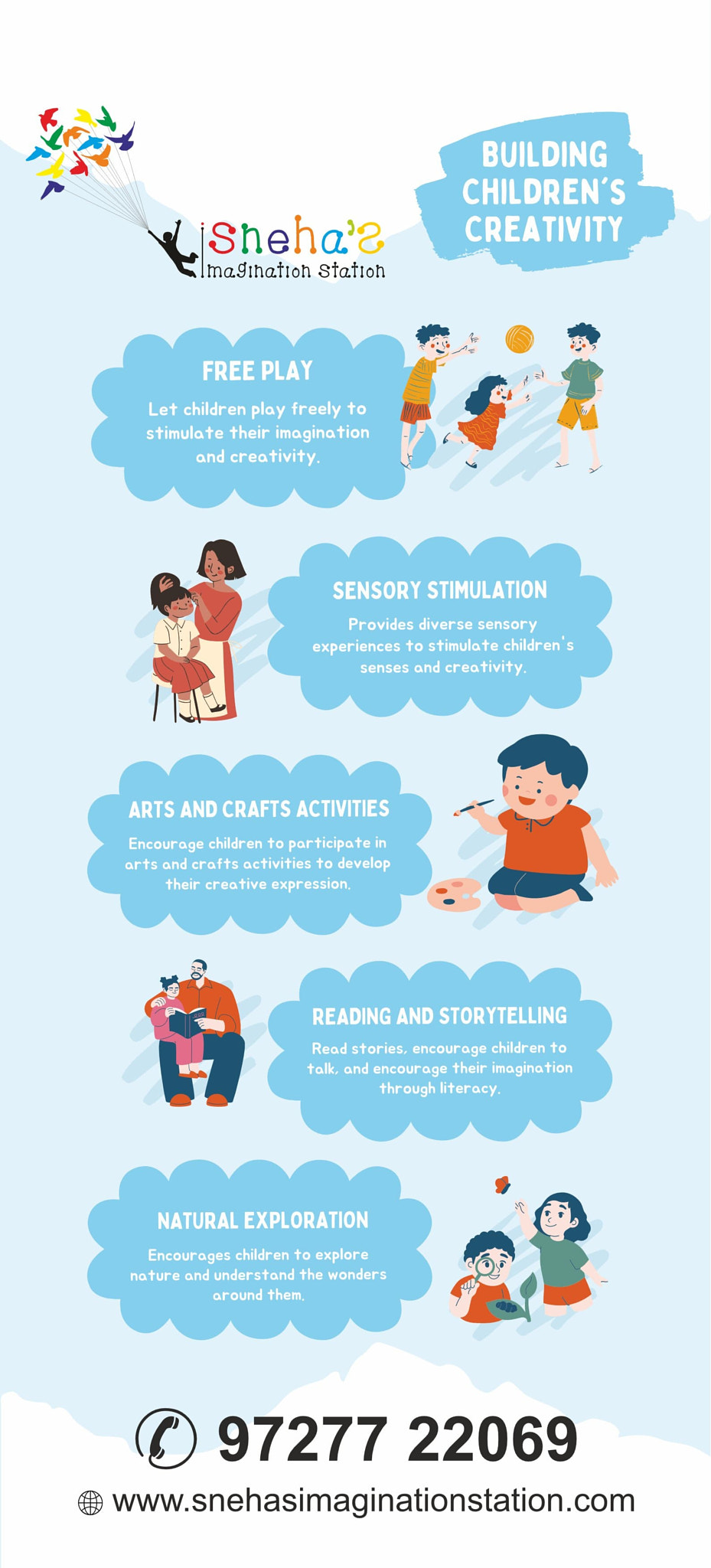 Nurturing Creativity: Engaging Activities for Children's Development at Sneha's Imagination Station