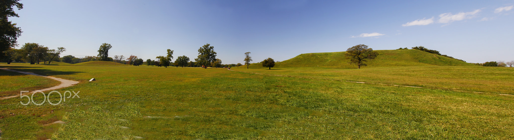 Monks Mound, Cahokia Mounds State Historic Site, Collinsville, Illinois