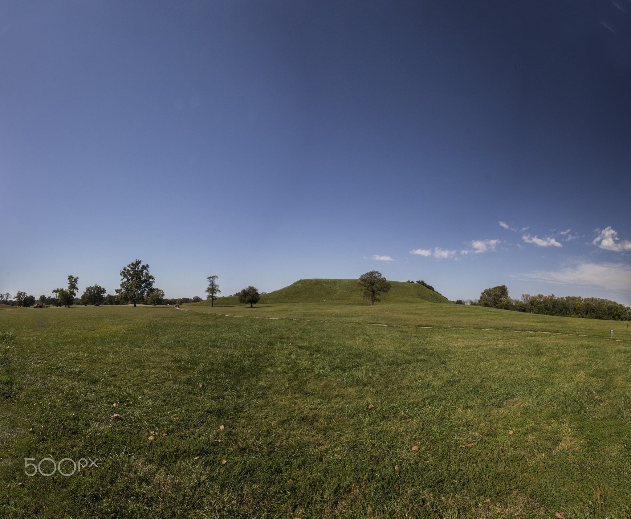 Monks Mound, Cahokia Mounds State Historic Site, Collinsville, Illinois