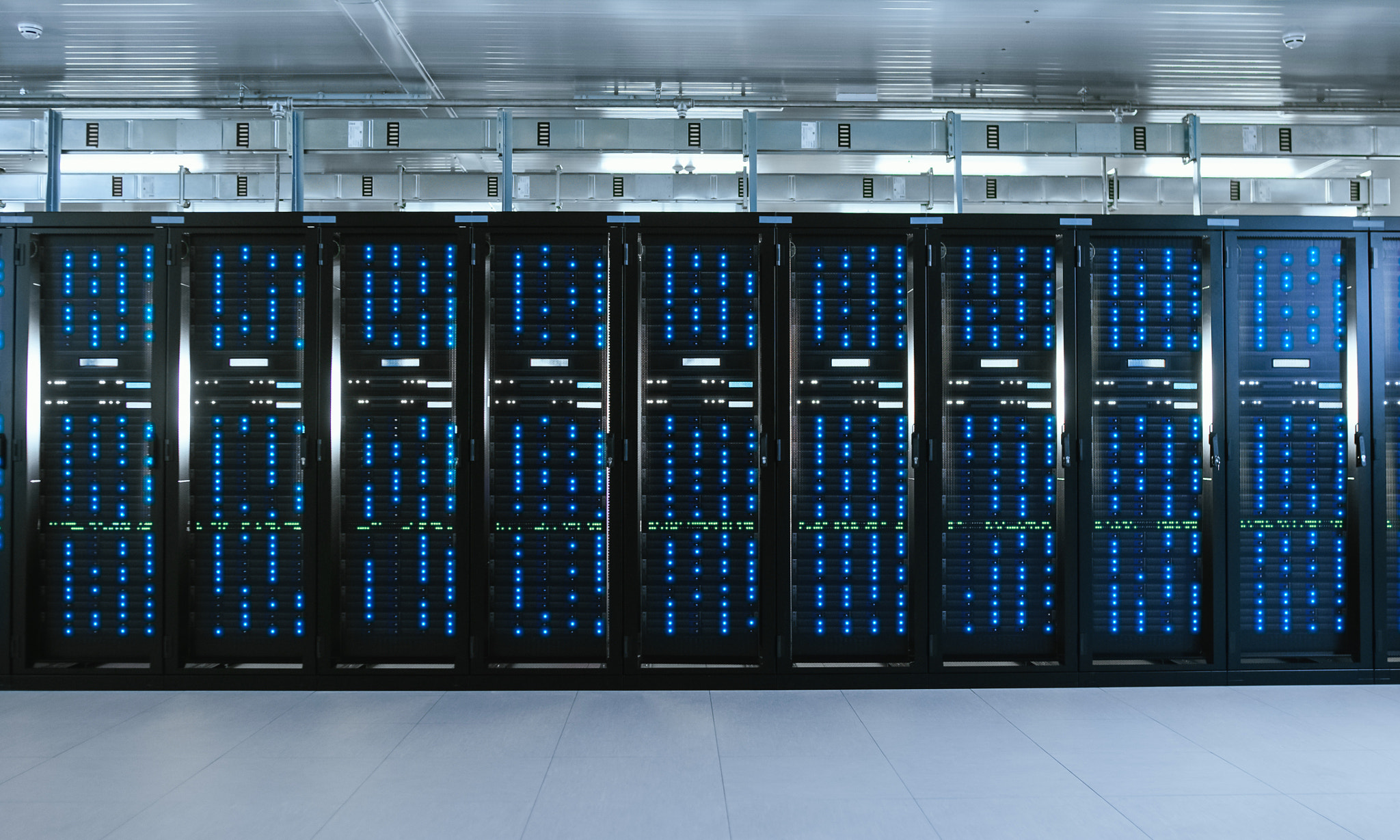 High-Tech AI Server Racks: Advanced Data Processing and AI Infrastructure