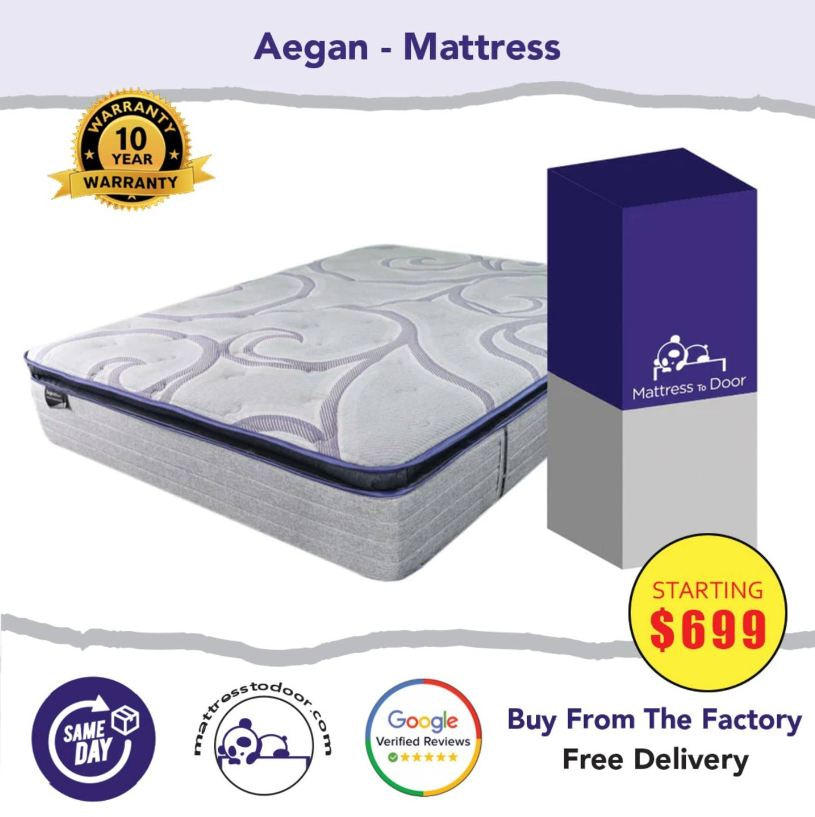 Cloudy Soft Aegan Mattress by Mattress To Door