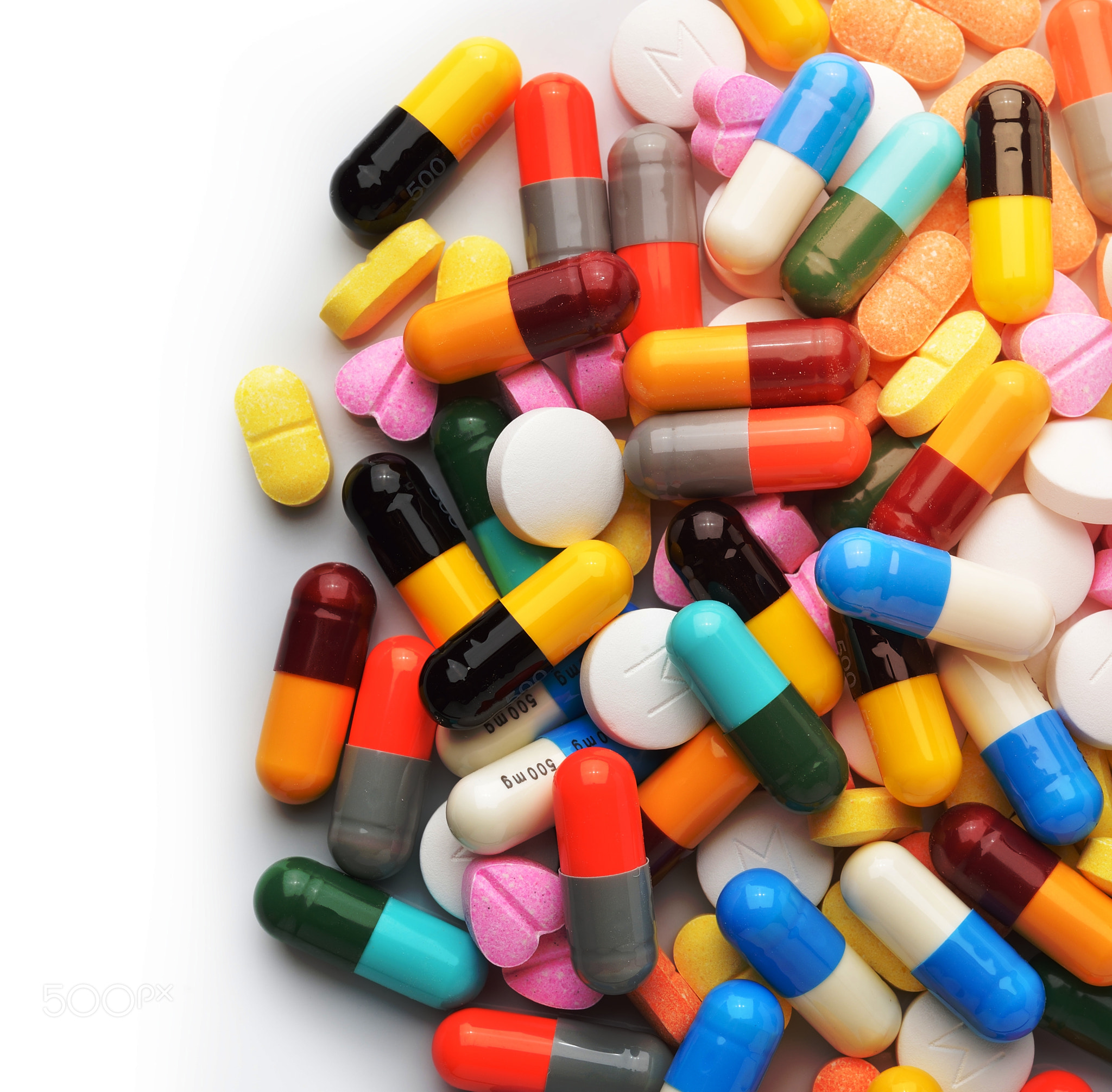 pills and capsules