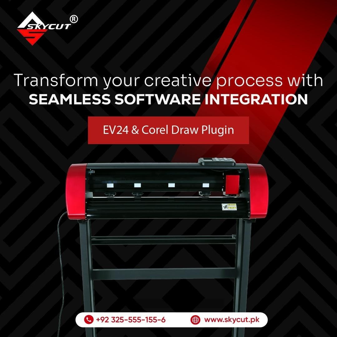 Skycut EV24 with the Corel Draw Plugin