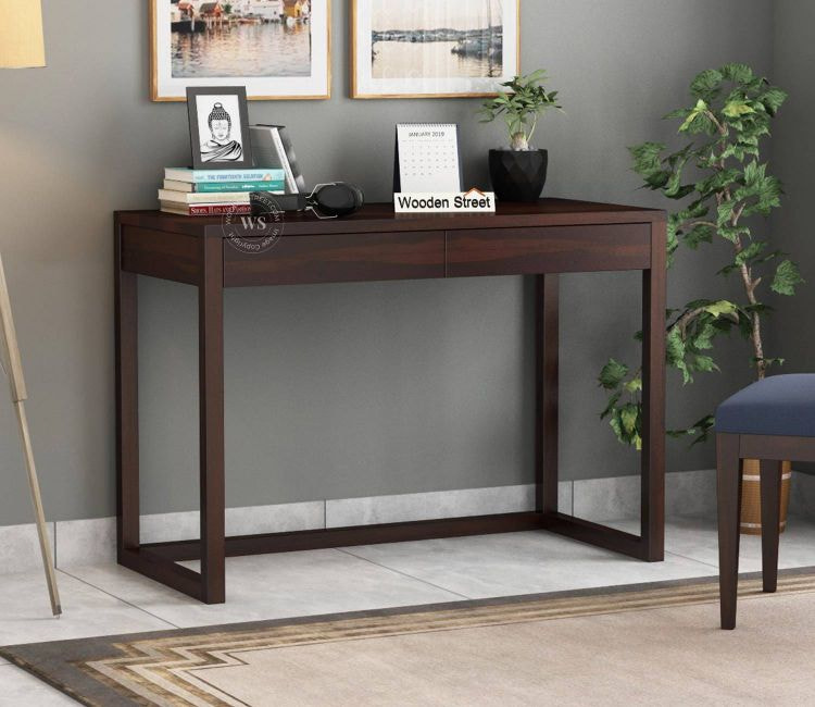 Compact Study Tables with Drawers | Space-Saving Solutions | Wooden Street