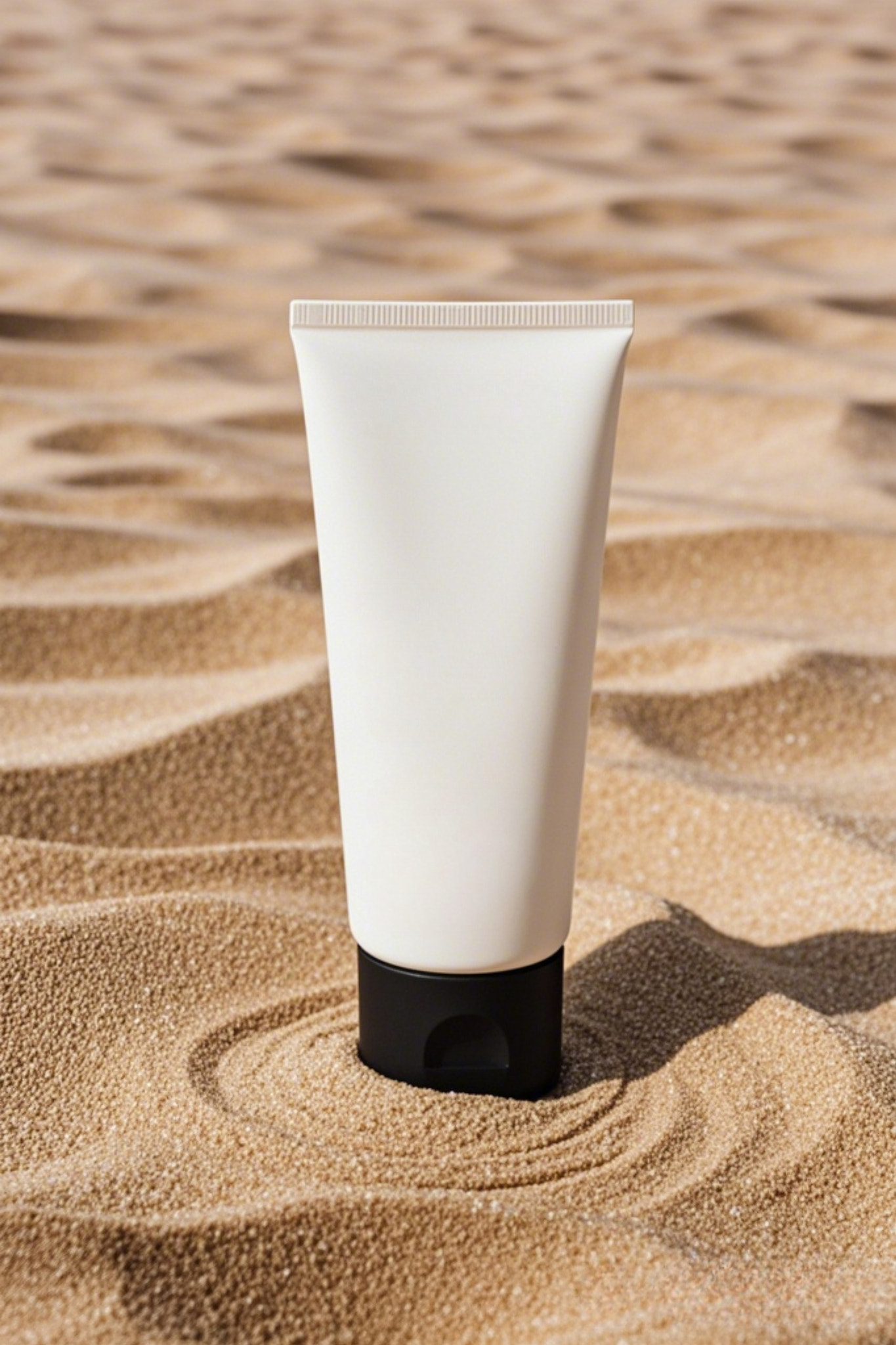 Authentic sunscreen bottle mockups