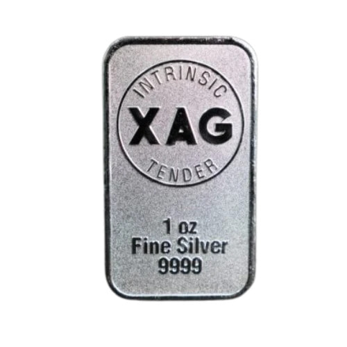 Intrinsic Tender XAG Minted Silver Bar 1oz