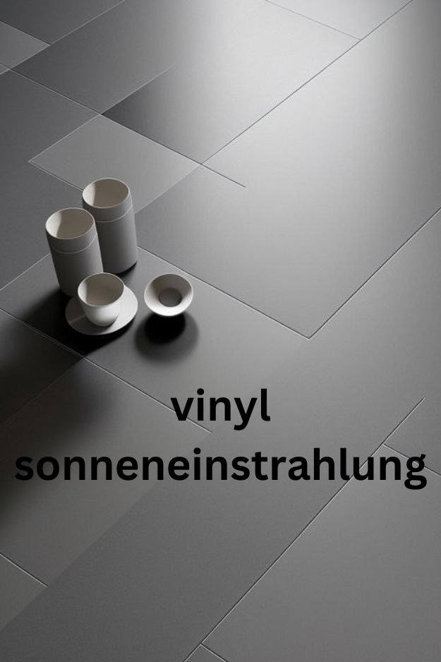 vinyl sonneneinstrahlung