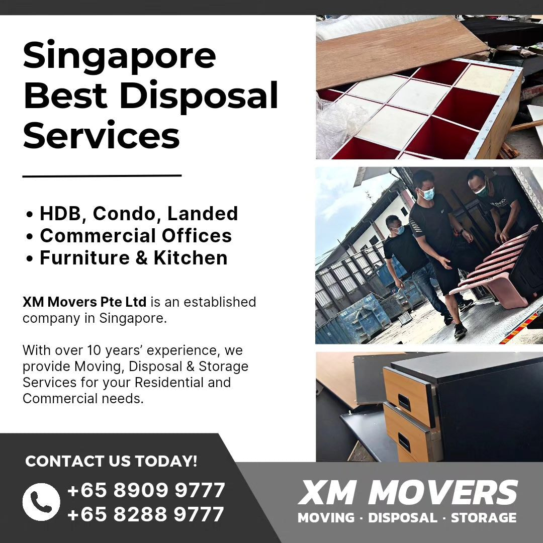 Waste Disposal Services in Singapore| XM Movers