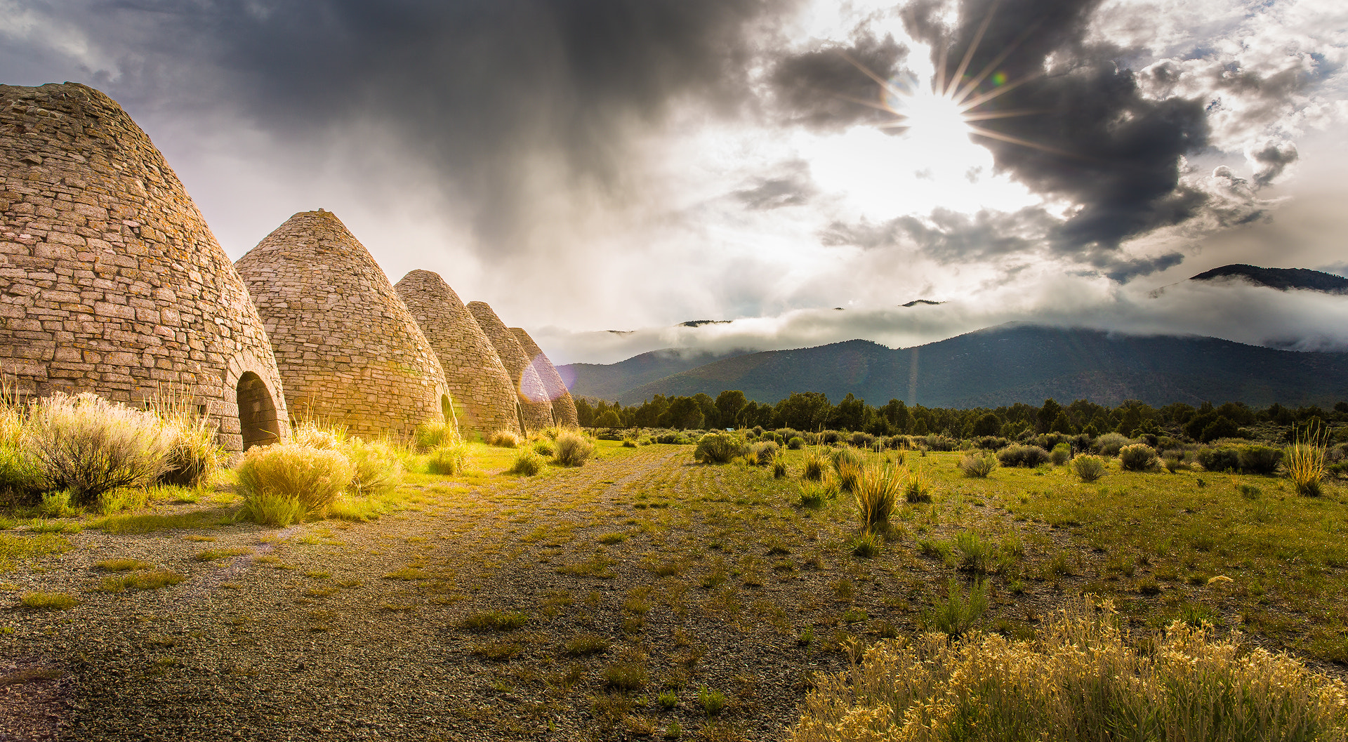Stormy Afternoon - Ward Charcoal Ovens, NV