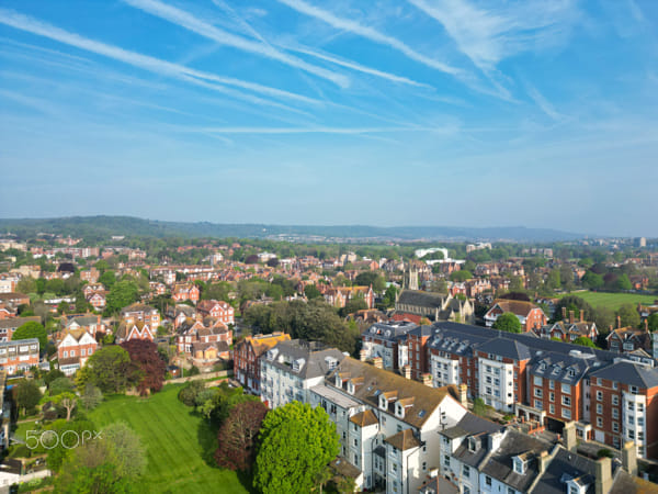 Downtown and Central Eastbourne Buildings and City of England, UK by Altaf Shah on 500px.com