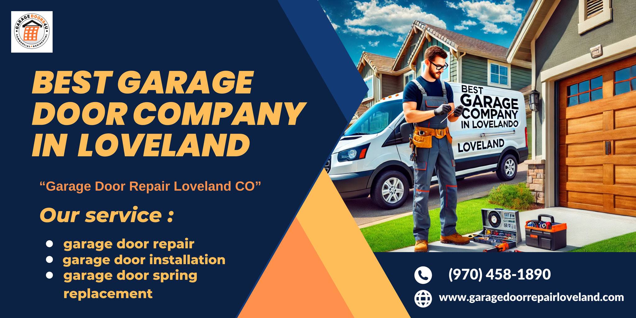 Garage Door Repair Loveland CO – The Best Garage Door Company You Can Trust