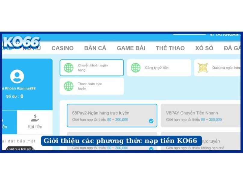 Hướng dẫn rút nạp KO66