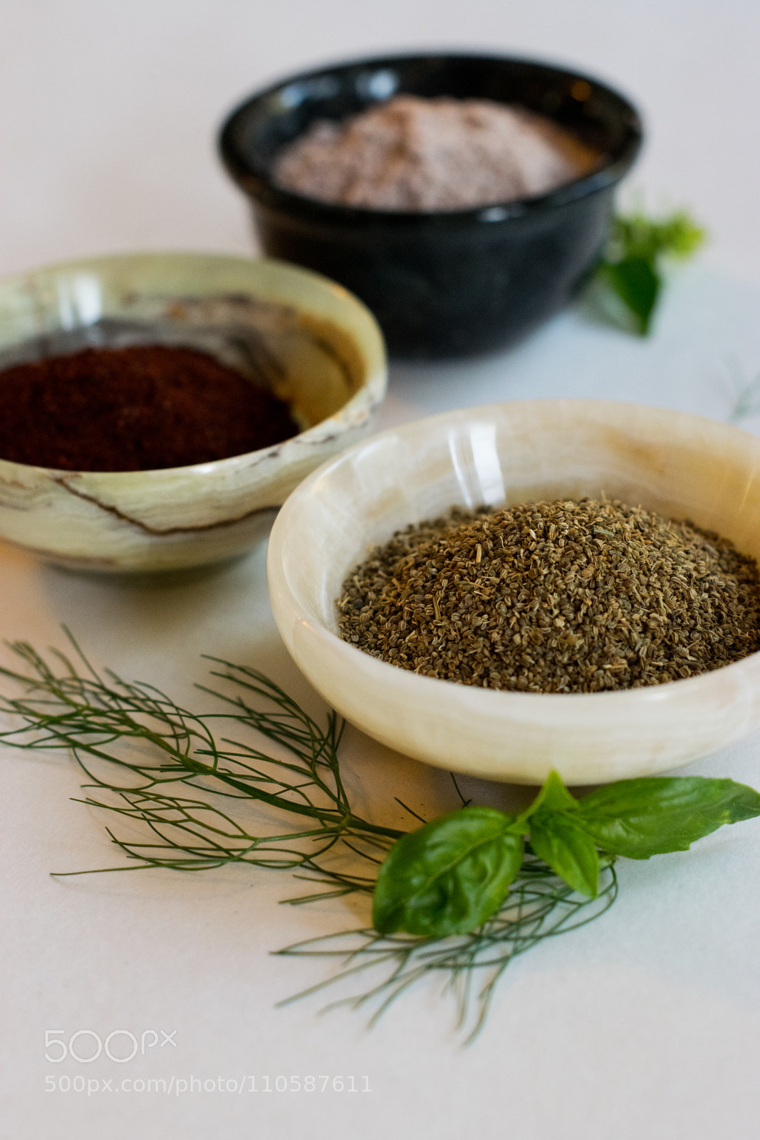 Nikon D3300 sample photo. Onyx spice bowls photography