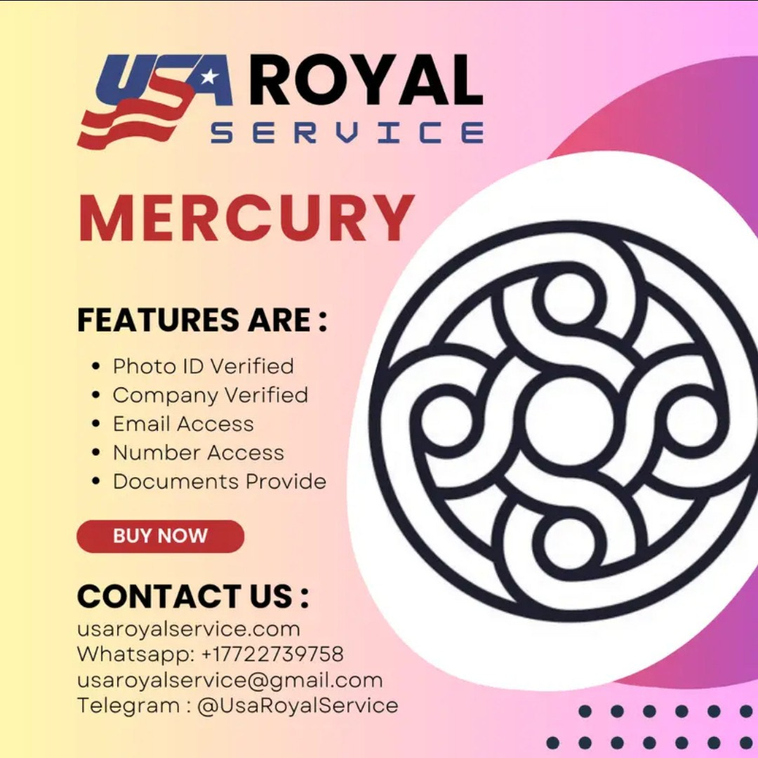 Buy Verified Mercury Business Accounts