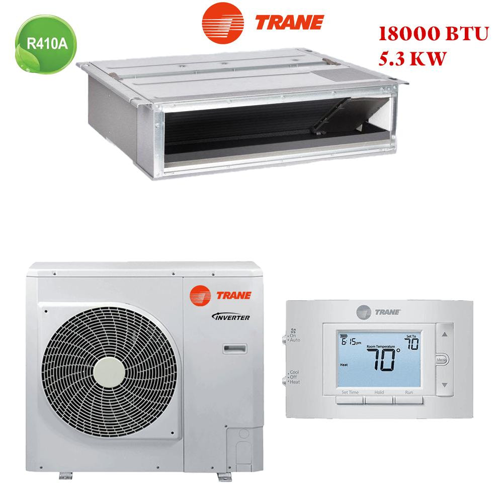 Climatiseur gainable Trane 18000 BTU Inverter